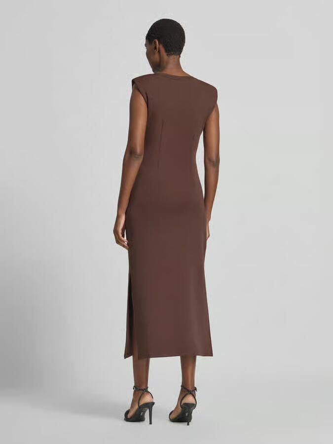 Y.A.S. YAS Dames Jurken Yaspina Sl Long Dress Bruin - Foto 8
