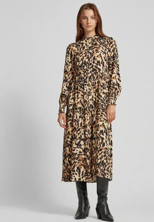 Y.A.S. Dames Jurken Yasalira Ls Long Shirt Dress S. Multi - Foto 14