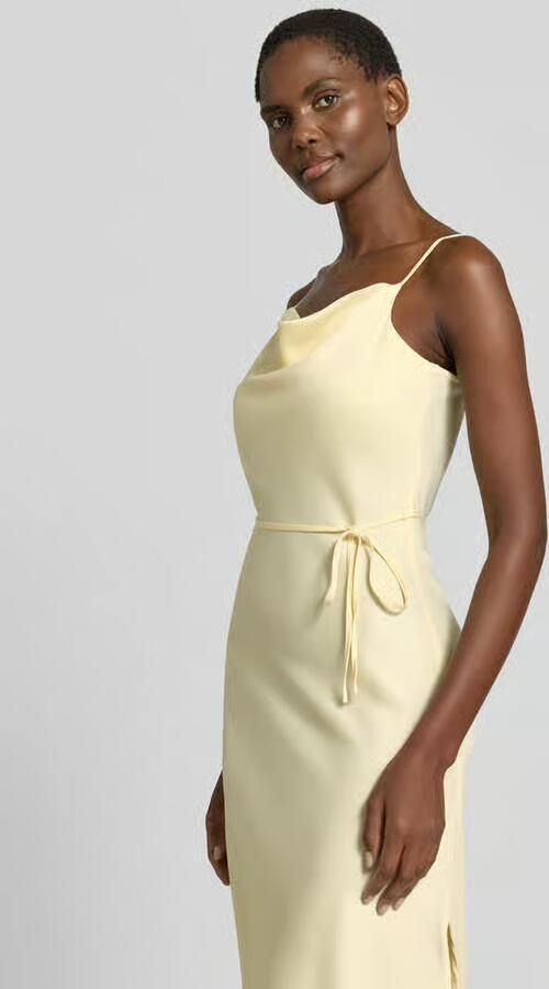 YAS midi-jurk met stretch model 'THEA'