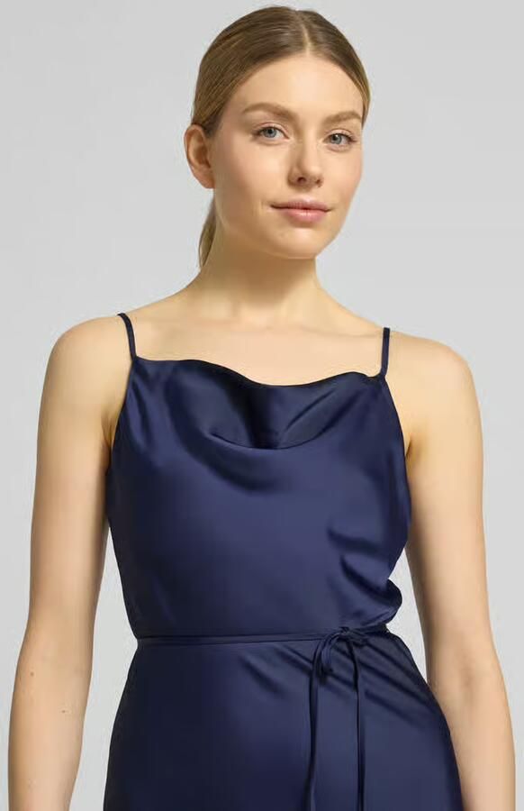 Y.A.S Jurk met spaghettibandjes YASTHEA STRAP LONG DRESS S. NOOS - Foto 5