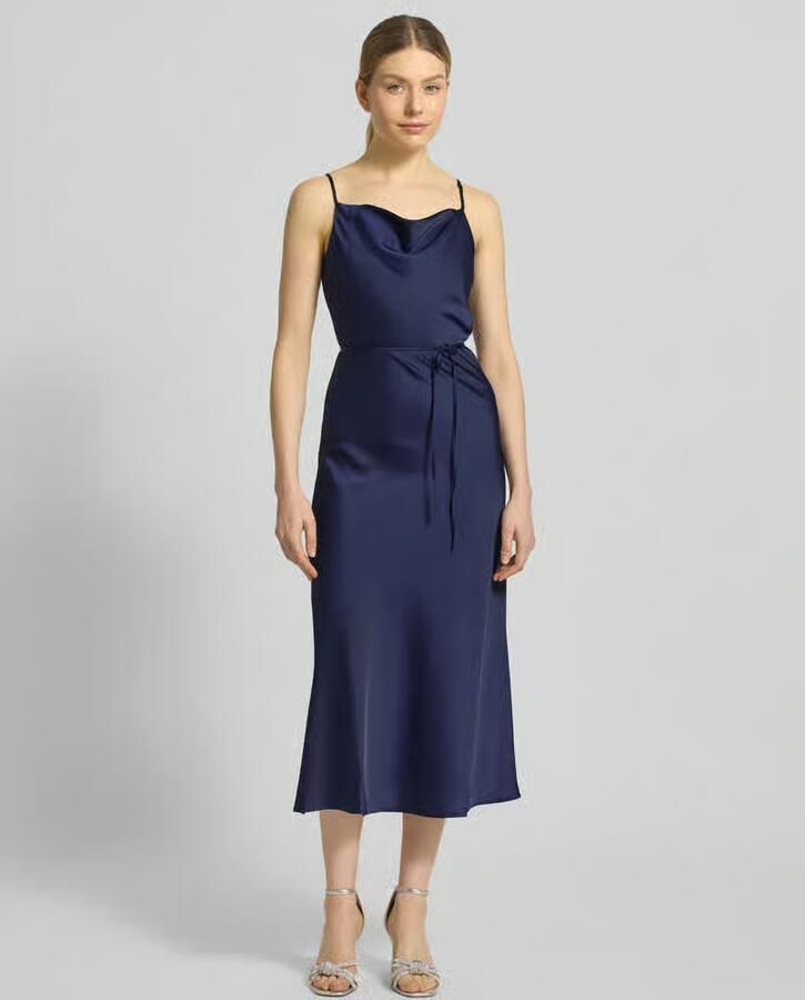 Y.A.S Jurk met spaghettibandjes YASTHEA STRAP LONG DRESS S. NOOS - Foto 2