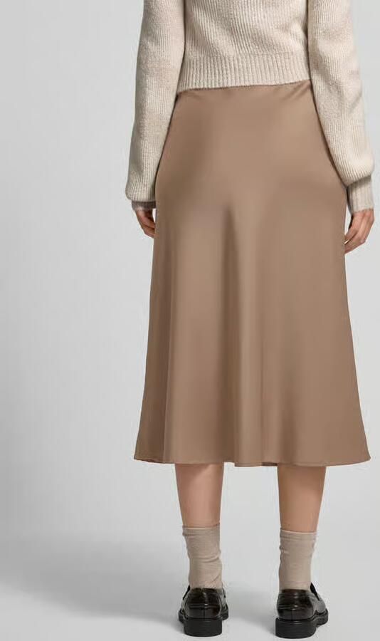 Y.A.S. YAS Dames Rokken Yaspella Hw Midi Skirt S. Bruin - Foto 5