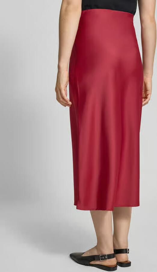 Y.A.S. YAS Dames Rokken Yaspella Hw Midi Skirt S. Rood - Foto 5