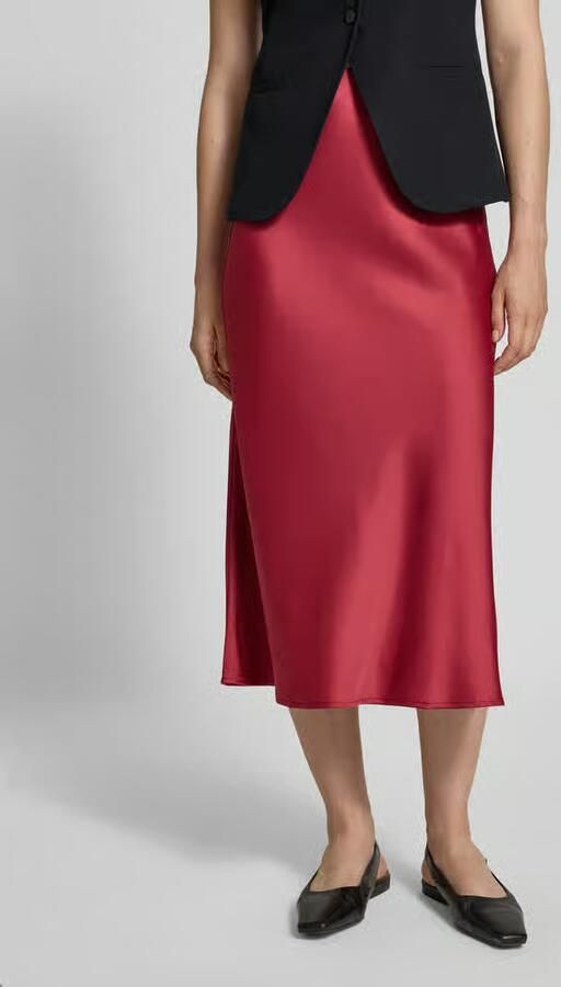 Y.A.S. YAS Dames Rokken Yaspella Hw Midi Skirt S. Rood - Foto 6