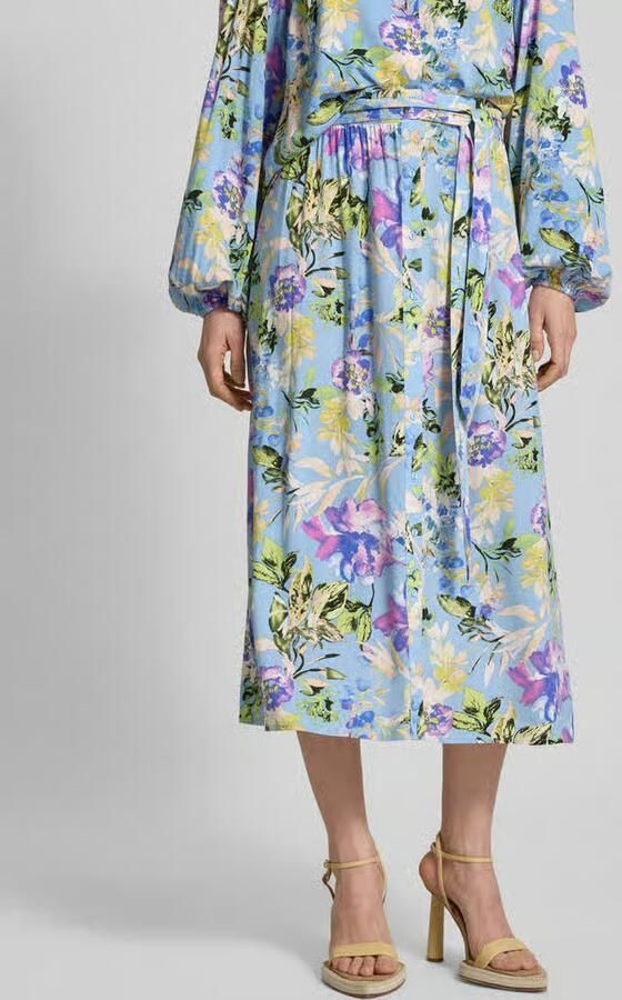 YAS Midirok met strikceintuur model 'SAVANNA' - Foto 2