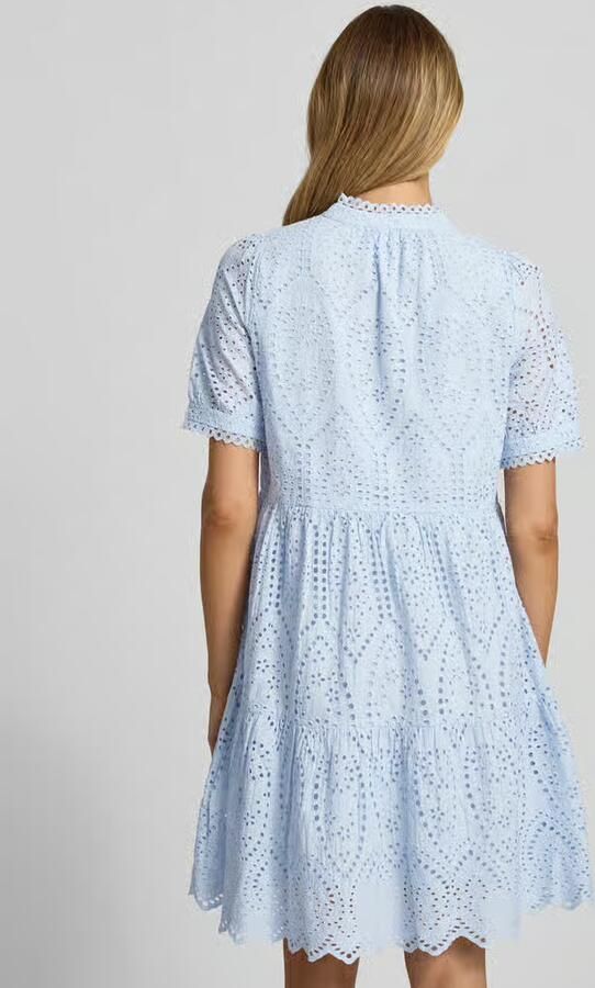 YAS Mini-jurk met ajourwerk model 'Holi'