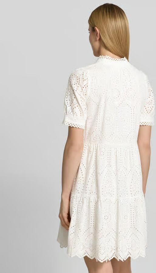 YAS Mini-jurk met broderie anglaise model 'Holi' - Foto 9