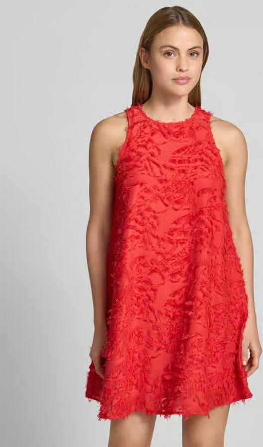 Y.A.S. YAS Dames Jurken Yasparia Sl Dress S. Noos Rood - Foto 9