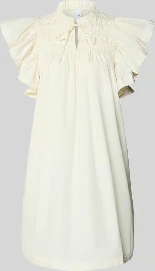 Y.A.S. YAS Dames Jurken Yaslura Ss Dress S. Noos Gebroken Wit - Foto 6
