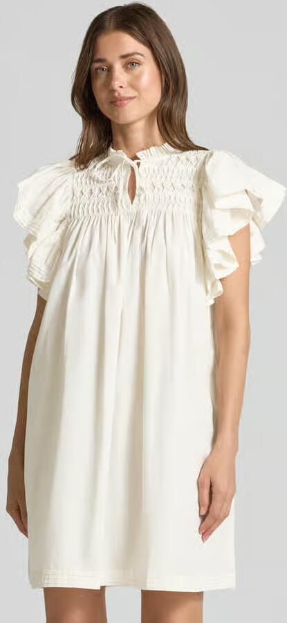 Y.A.S. YAS Dames Jurken Yaslura Ss Dress S. Noos Gebroken Wit - Foto 6