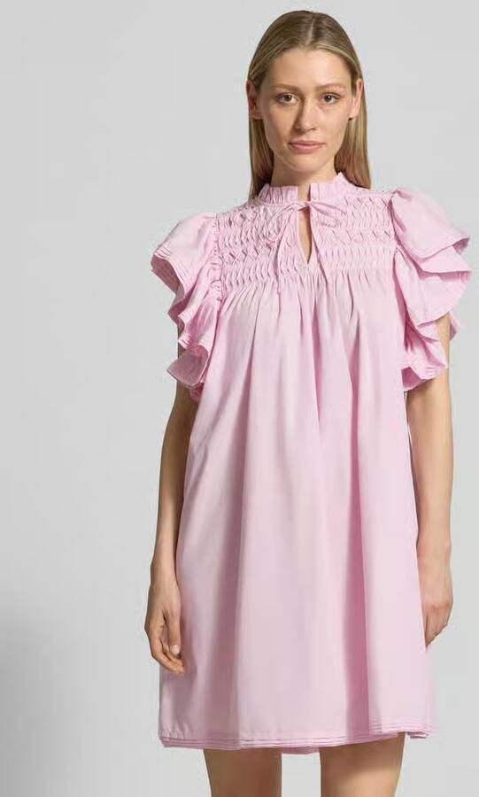 Y.A.S. YAS Dames Jurken Yaslura Ss Dress S. Noos Lichtroze - Foto 6