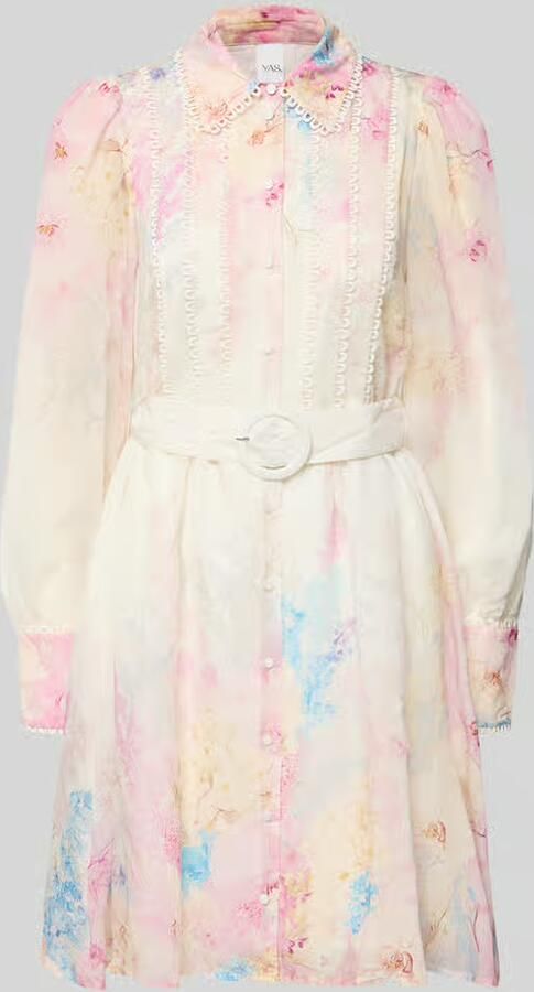 Y.A.S. YAS Dames Jurken Yasflorence Ls Dress S. Multi - Foto 6