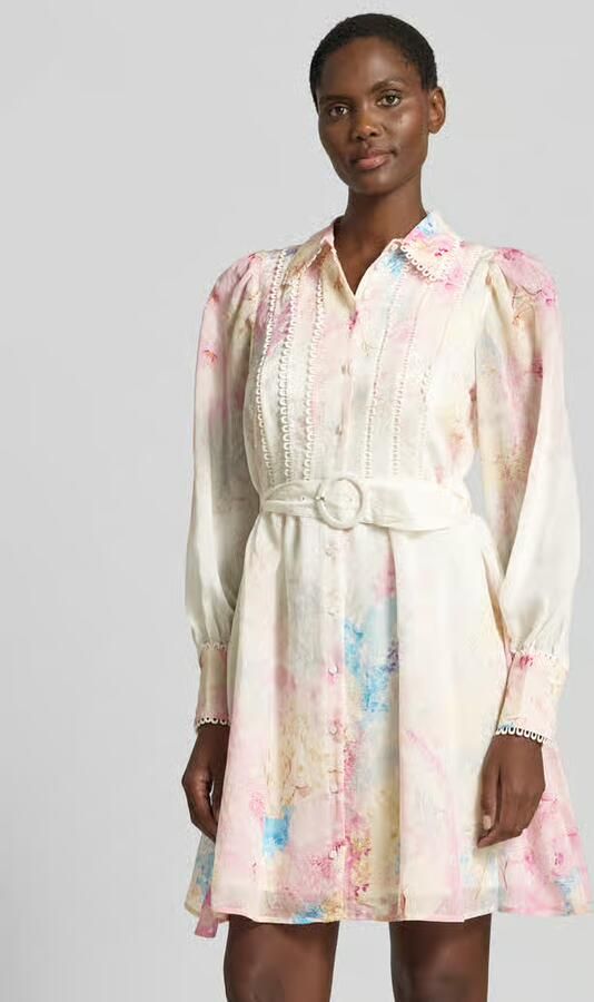 Y.A.S. YAS Dames Jurken Yasflorence Ls Dress S. Multi - Foto 7