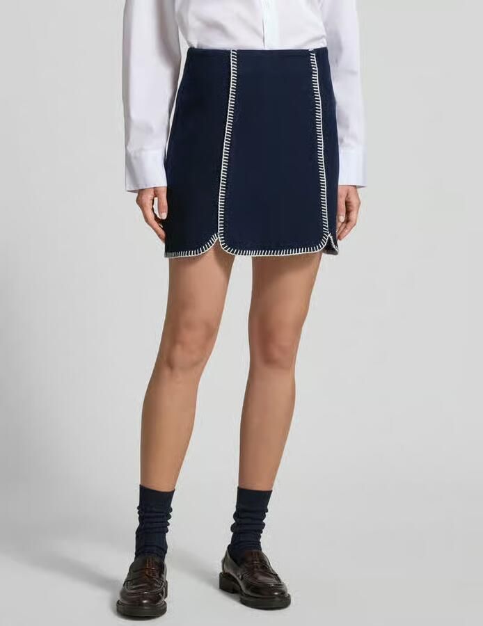 YAS Minirok met wol model 'VICCO' - Foto 2