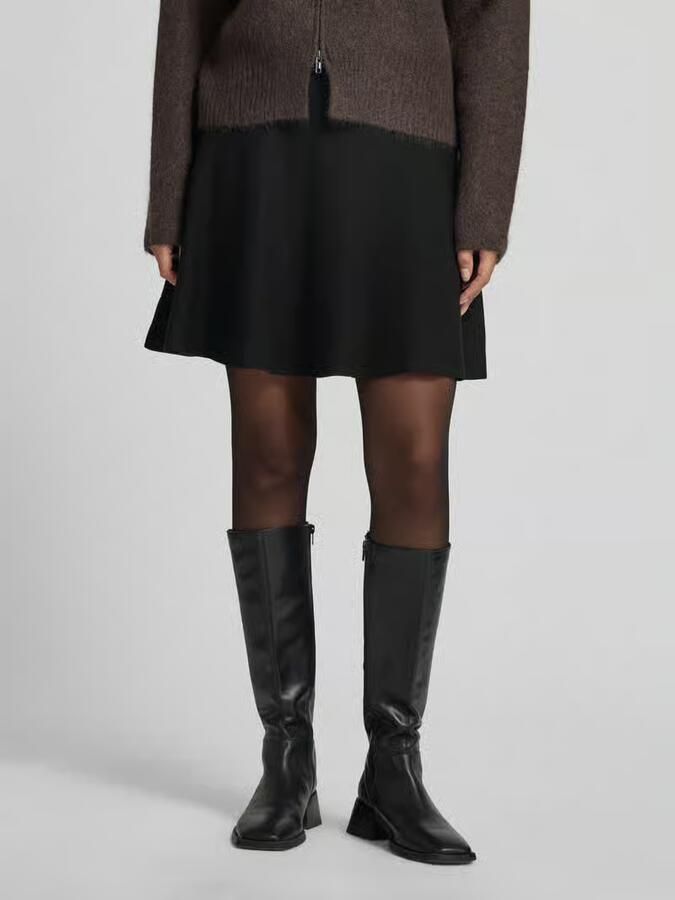 Y.A.S. YAS Dames Rokken Yasfonny Hw Knit Skirt Zwart - Foto 7