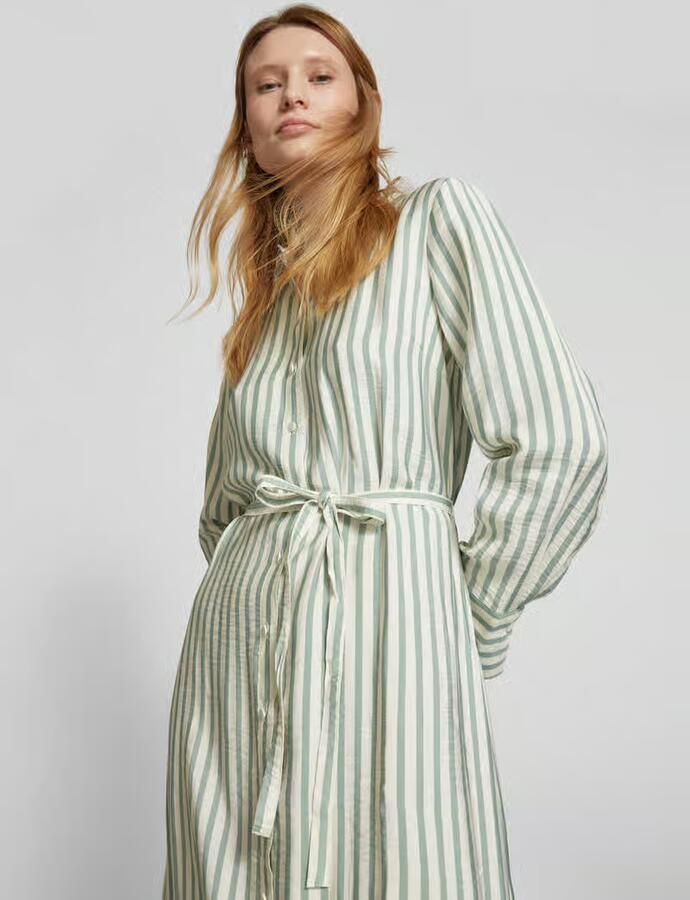 Y.A.S Jurk met overhemdkraag YASKAYA LS LONG SHIRT DRESS S. NOOS - Foto 5