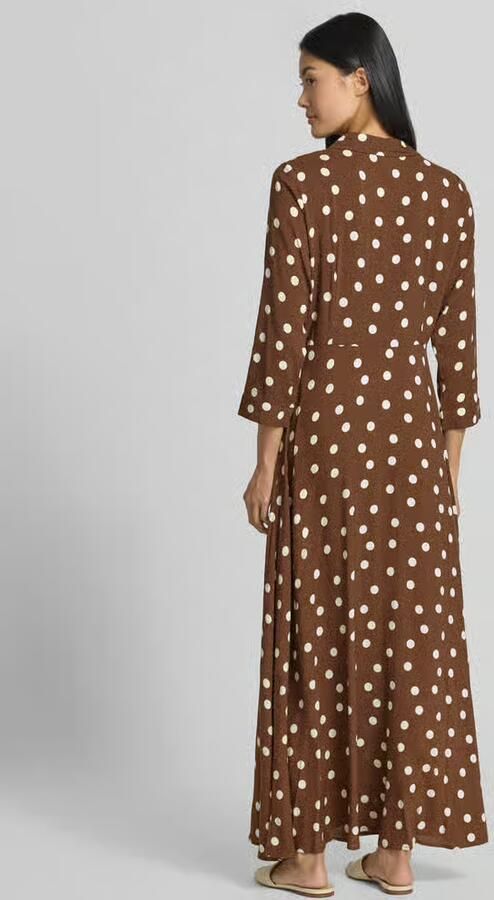 YAS Maxi-jurk met doorlopende knoopsluiting - Foto 3