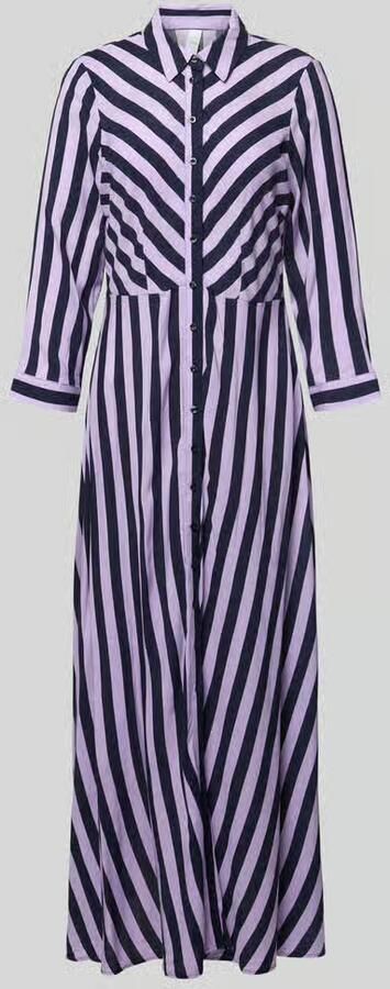 YAS Overhemdjurk van viscose met 3 4-mouw model 'SAVANNA'