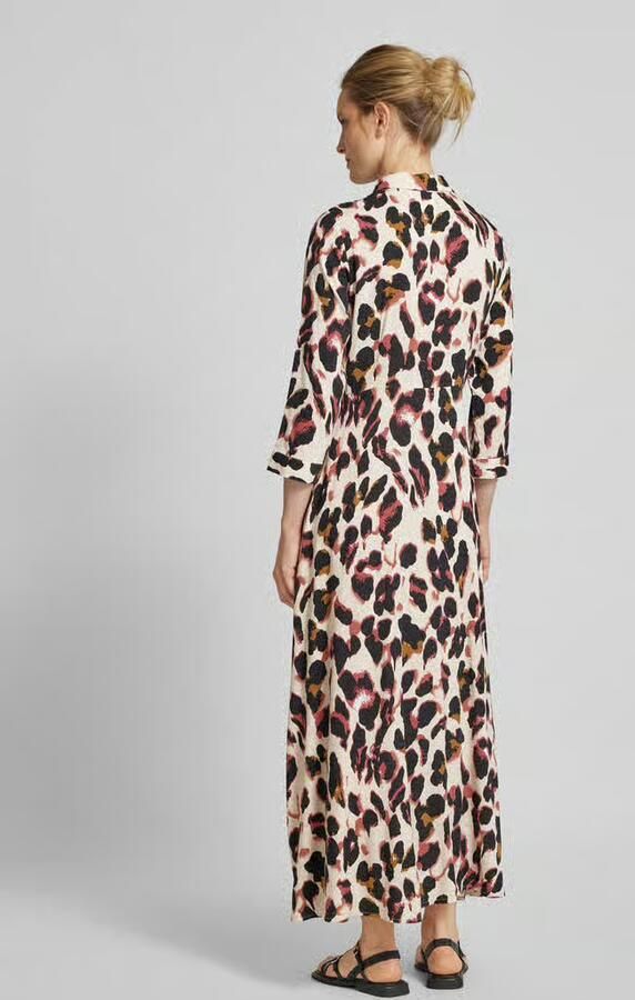 Y.A.S Jurk met overhemdkraag YASSAVANNA LONG SHIRT DRESS - Foto 8