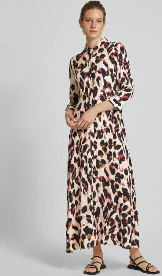Y.A.S Jurk met overhemdkraag YASSAVANNA LONG SHIRT DRESS - Foto 9