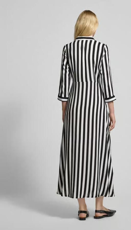 Y.A.S Jurk met overhemdkraag YASSAVANNA LONG SHIRT DRESS