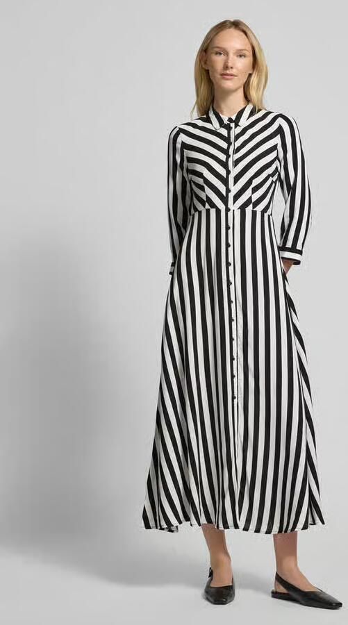 Y.A.S Jurk met overhemdkraag YASSAVANNA LONG SHIRT DRESS - Foto 11