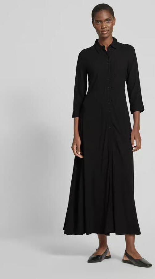 Y.A.S Jurk met overhemdkraag YASSAVANNA LONG SHIRT DRESS - Foto 8