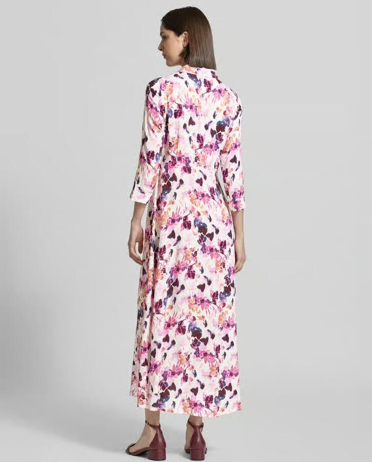 YAS Overhemdjurk van viscose met knoopsluiting model 'SAVANNA' - Foto 2