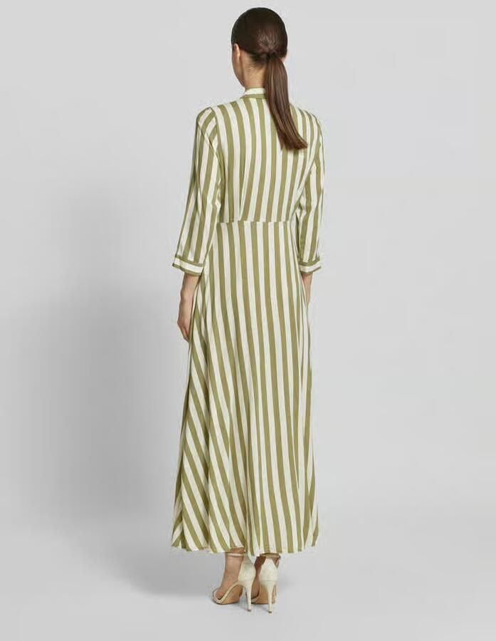 YAS Overhemdjurk van viscose met knoopsluiting model 'SAVANNA'