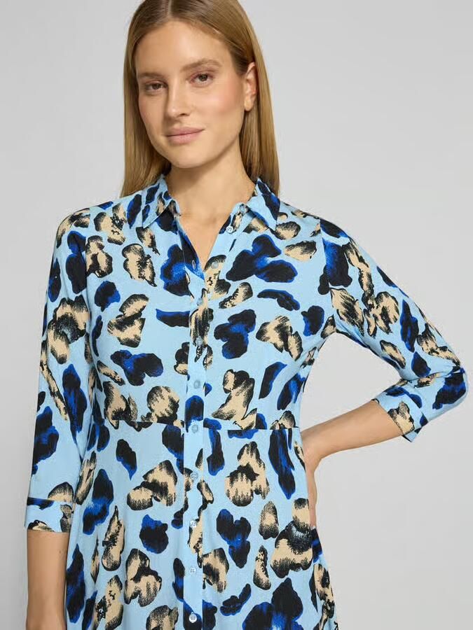 Y.A.S Jurk met overhemdkraag YASSAVANNA LONG SHIRT DRESS - Foto 8