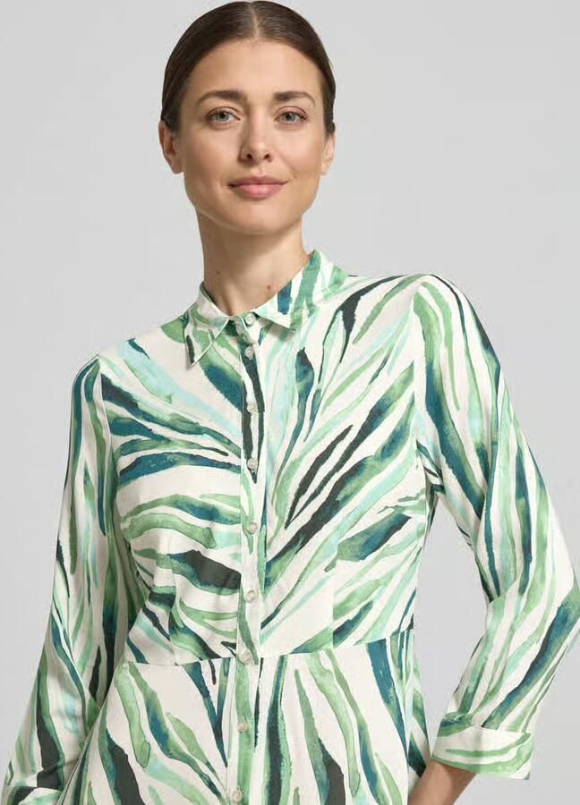 YAS overhemdjurk van viscose model 'SAVANNA'