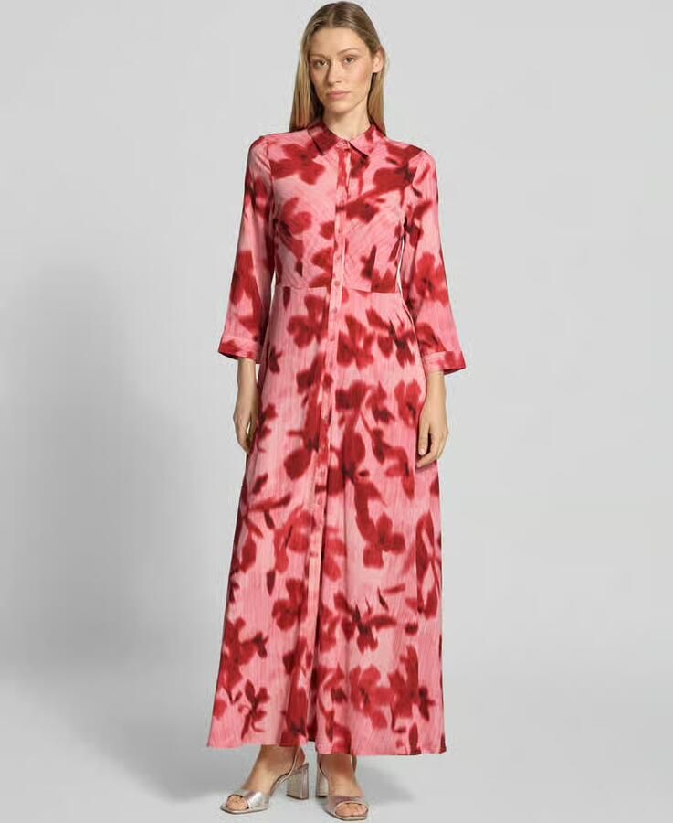 Y.A.S. YAS Dames Jurken Yassavanna Long Shirt Dress Multi - Foto 6