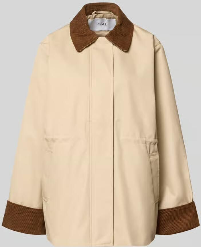 YAS Parka met platte kraag en steekzakken model 'ANCA' - Foto 2