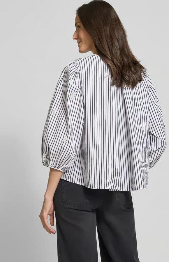 YAS Regular fit blouse met 3 4-mouwen model 'EMURA' - Foto 2