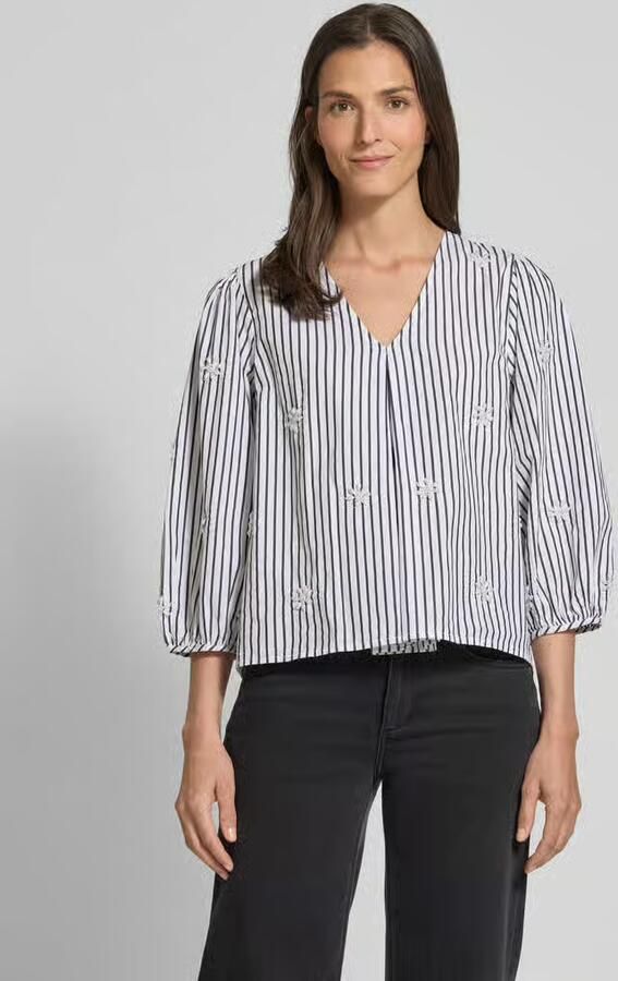 YAS Regular fit blouse met 3 4-mouwen model 'EMURA' - Foto 3
