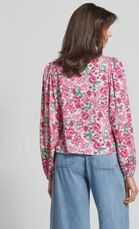YAS Regular fit blouse met opgestikte borstzakken model 'ALIRA'
