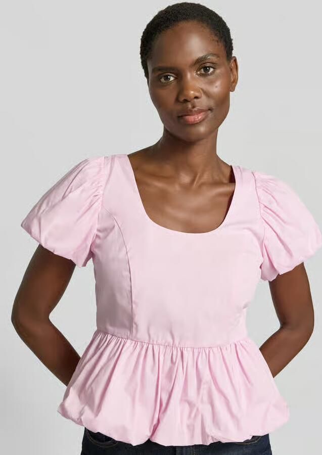 YAS regular fit blouse met rimpelingen model 'Nille'