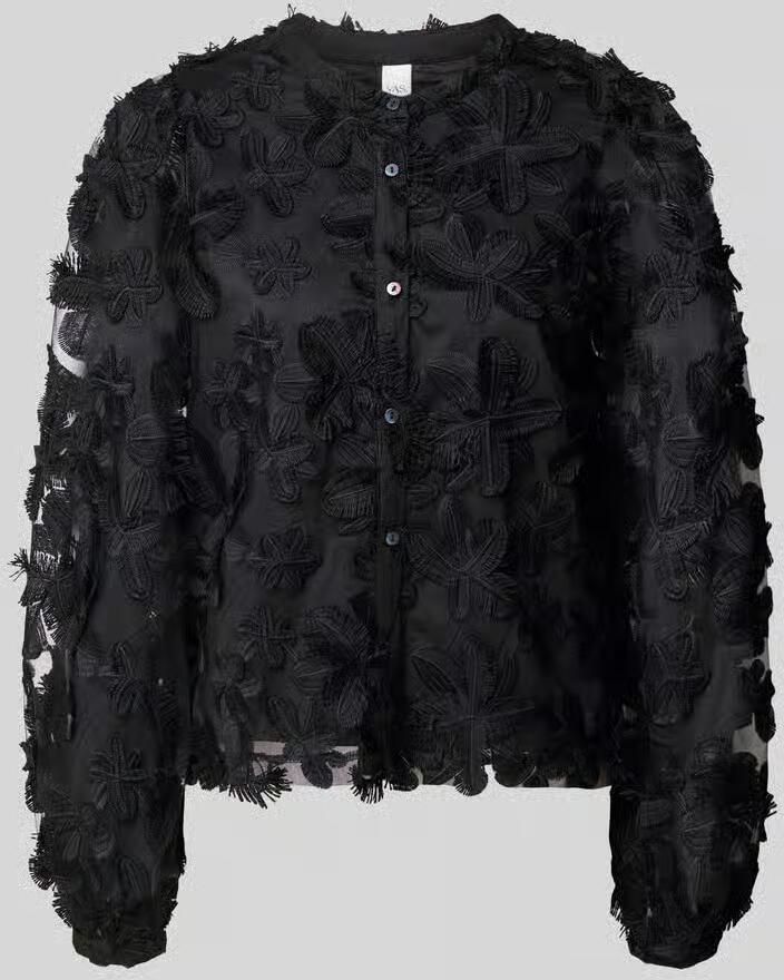 YAS Regular fit blouse met stitchings model 'KARLY' - Foto 4