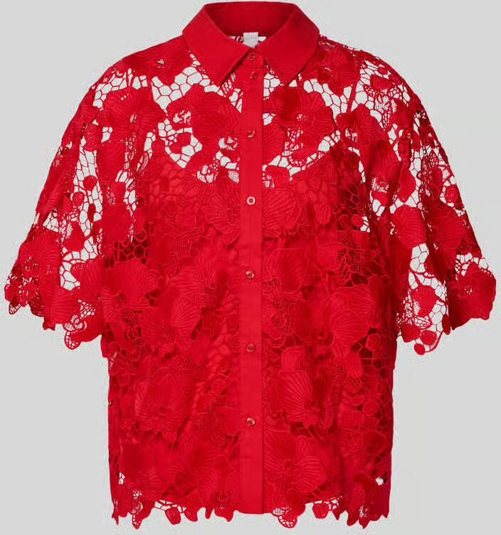 YAS regular fit blouse van kant model 'GALA' - Foto 2