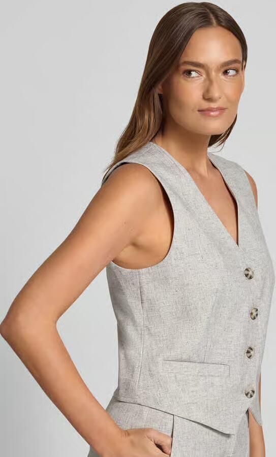 YAS Regular fit bodywarmer met V-hals Model 'RIU' - Foto 2