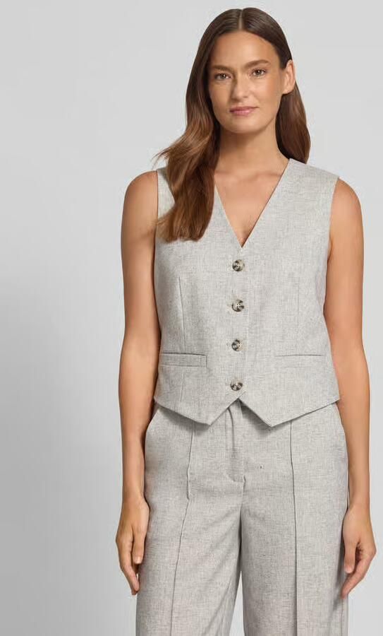YAS Regular fit bodywarmer met V-hals Model 'RIU' - Foto 2