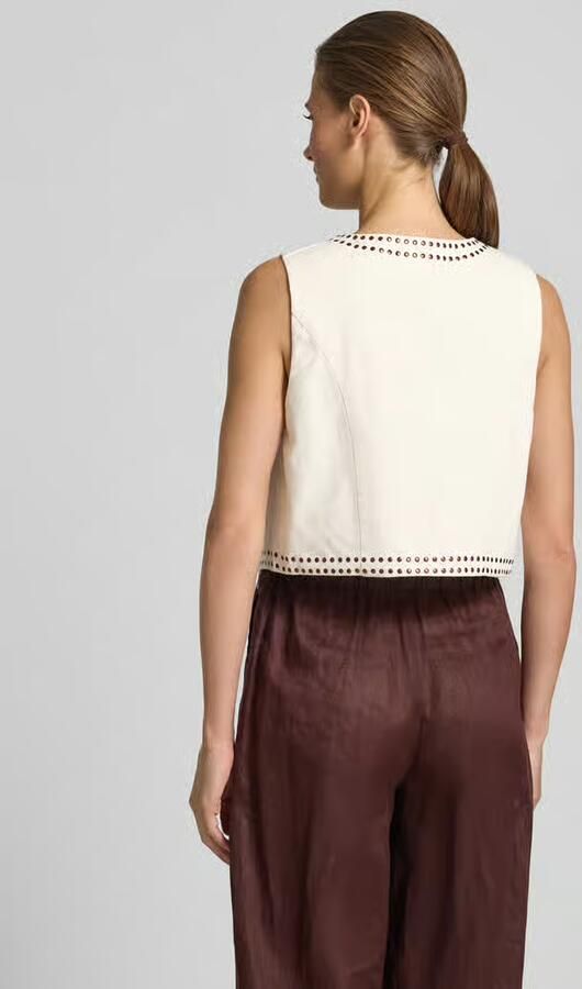 YAS regular fit bodywarmer van pure viscose model 'Velas' - Foto 3