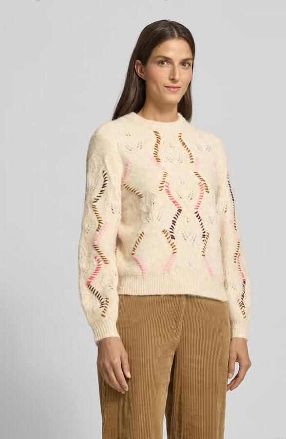 Y.A.S. Dames Truien & Vesten Yasgabbi Ls Knit Pullover S. Creme - Foto 9