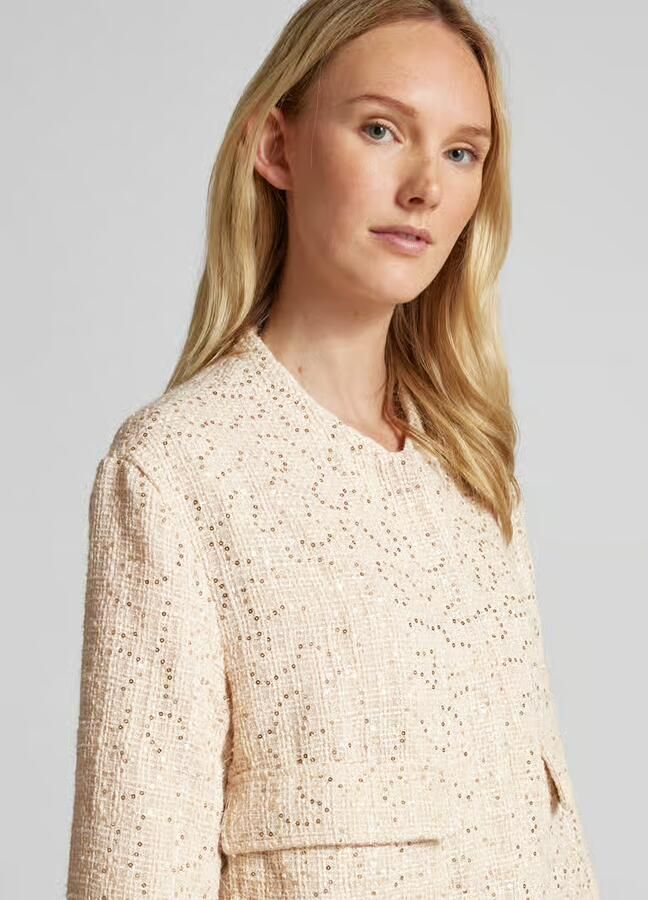 YAS Regular fit jack met wol model 'LIETTA'