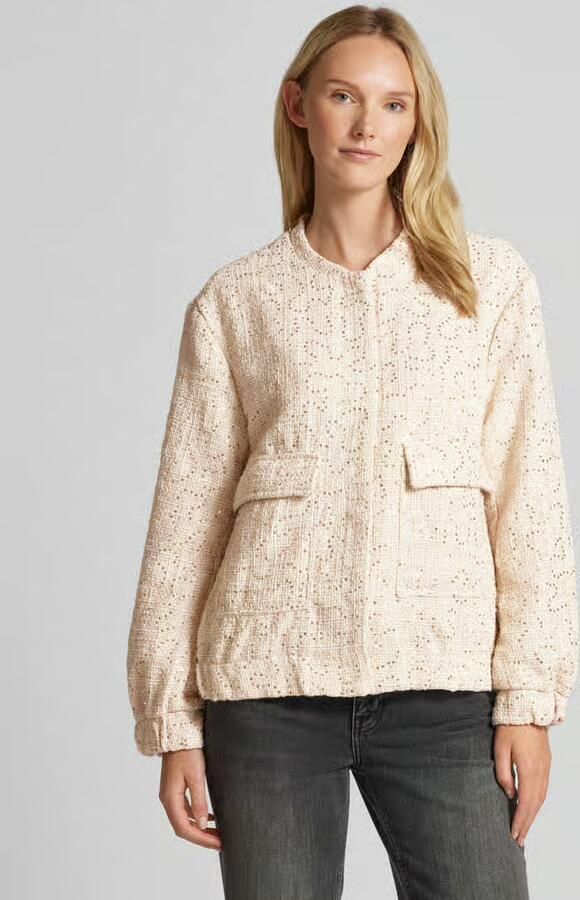 YAS Regular fit jack met wol model 'LIETTA' - Foto 4