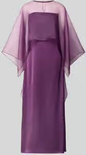 YAS Regular fit maxi-jurk van satijn model 'Vima'