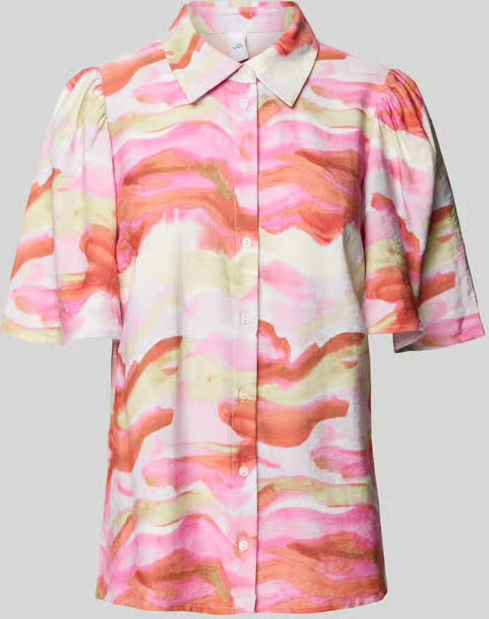 YAS Regular fit overhemdblouse met 1 2-mouwen model 'AROLA' - Foto 2