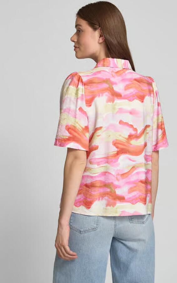 YAS Regular fit overhemdblouse met 1 2-mouwen model 'AROLA' - Foto 3