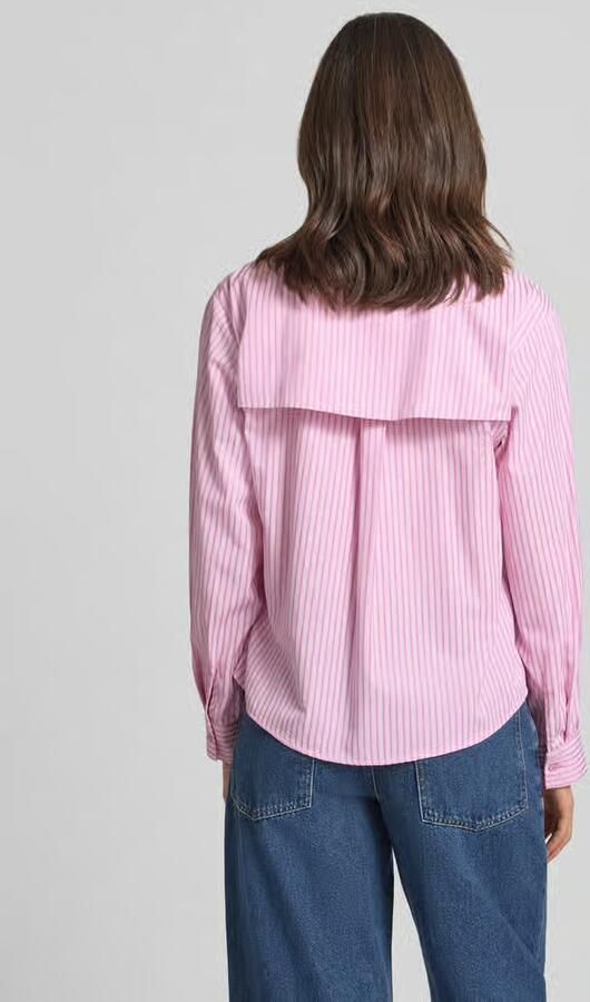YAS Regular fit overhemdblouse met viscosegehalte model 'WITO' - Foto 5