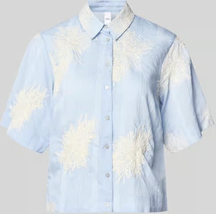 YAS regular fit overhemdblouse van viscosemix model 'Kana' - Foto 6